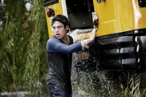 Dylan Sprayberry saves the day as Clark at age 13.